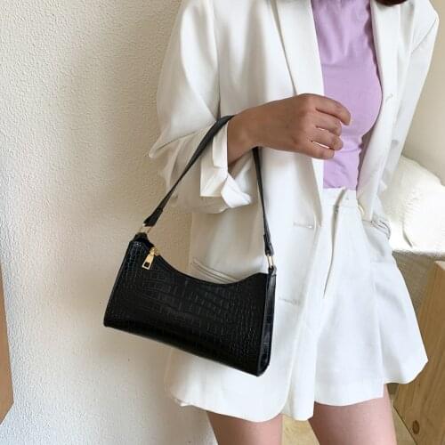 Retro Casual Handbags 2021 Popular New Fashion Exquisite Versatile Shoulder Bag Leather Solid Color Single Shoulder Chain Bag