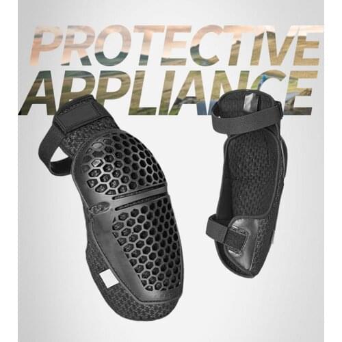 Adjustable Motorcycle Knee Protective Pads Honeycomb Ventilation Type Riding Protective Gear For Ski Off-road Motorcycle Bicycle