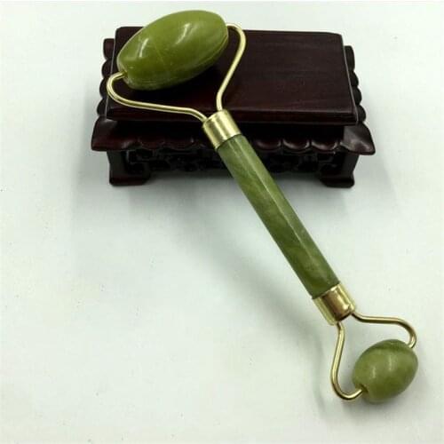1Set/1PCS Facial Massage Roller Guasha Scraping Board Set Double Heads Jade Stone Face Lift Body Slim Neck Thin Lift Tools