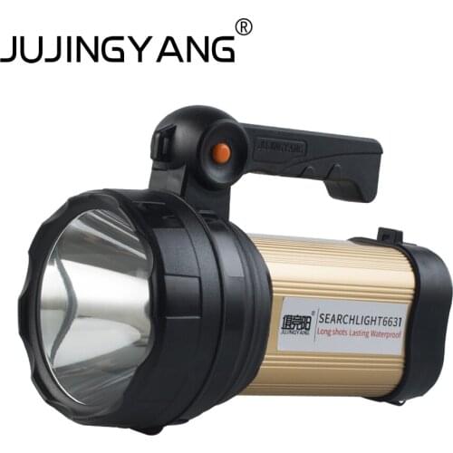 Strong Light Long-Range LED Searchlight 30W High-Power Multi-Function Flashlight Outdoor Riding Camping Home Searchlight