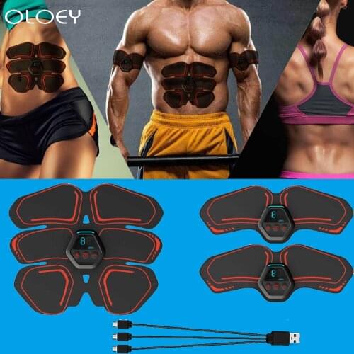 Stimulator Muscle Trainer Exercise Bodybuilding Smart Massage Machine Wireless Workout Sport Press Fitness Equipment Home Gym