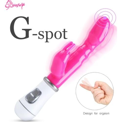 3 Colors Rabbit Vibrator 12 Speeds Vibration G-spot Massage Clitoris Stimulator Female Masturbator Erotic Sex Toys For Women