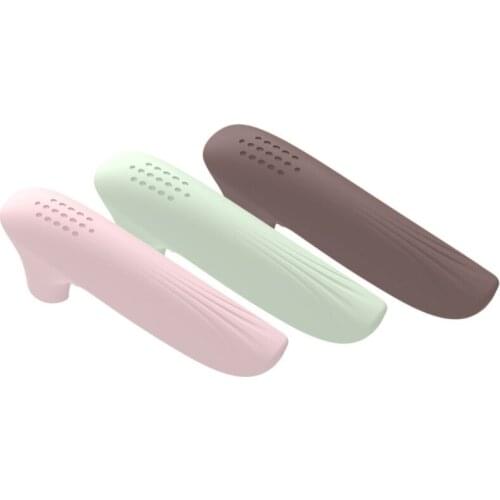 2 Pcs Silicone Anti Collision Static Door Handle Protector Covers Child Safety Knob Protective Sleeve