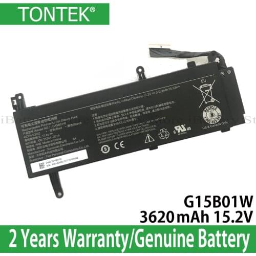 TONTEK Genuine G15B01W Battery For Xiaomi Gaming Laptop 15.6'' 7300HQ 8 Gen GTX1050 GTX1060 Series