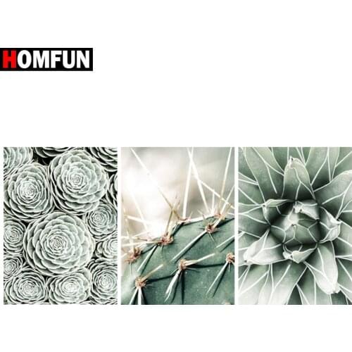 HOMFUN Full Square/Round Drill 5D DIY Diamond Painting "Flower landscape" Embroidery Cross Stitch 5D Home Decor Gift A07949