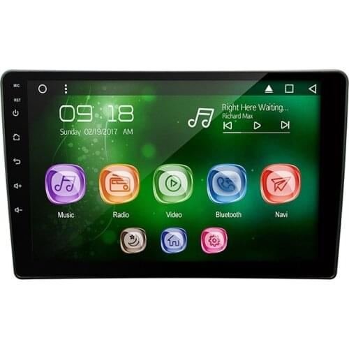 Allways 9" IPS Screen Android 9.0 Octa-core Ram 2GB Rom 32GB Car Multimedia for Hyundai H1 2010- Manual AC with 2.5D Touch