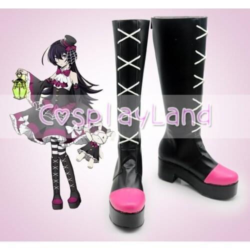 Bungo Stray Dogs Izumi Kyouka Cosplay Boots Shoes Women High Heel Shoes Costume Customized Accessories Halloween Party Shoes