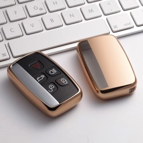 Car Key Case Cover For Land rover Discovery 4 5 Sport 2020 Evoque Freelander For Jaguar XF XE XJ 2019 Key Holder Accessories