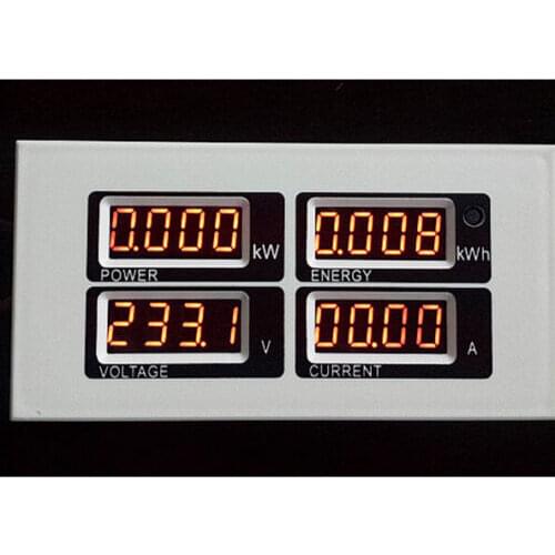 AC 110V 220V Digital 100A watt power meter volt amp Ammeter Voltmeter 80-260V