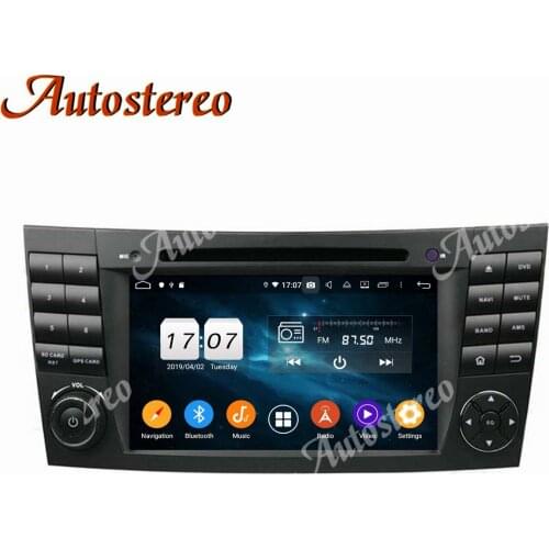 For Benz E W211 CLS W219 Android 10.0 4+128/64/32 Car Radio Tape Recorder GPS Navigation DVD Player Multimedia Player Head Unit