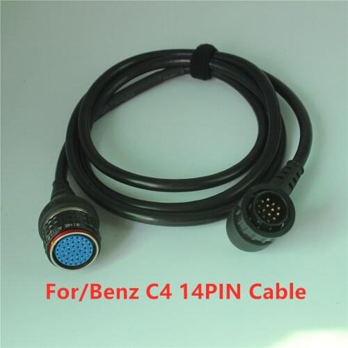 Acheheng SD Connect Compact4 14PIN Cable for MB Star SD C4 C5 Diagnostic tool OBD II 14 pin testing Cable