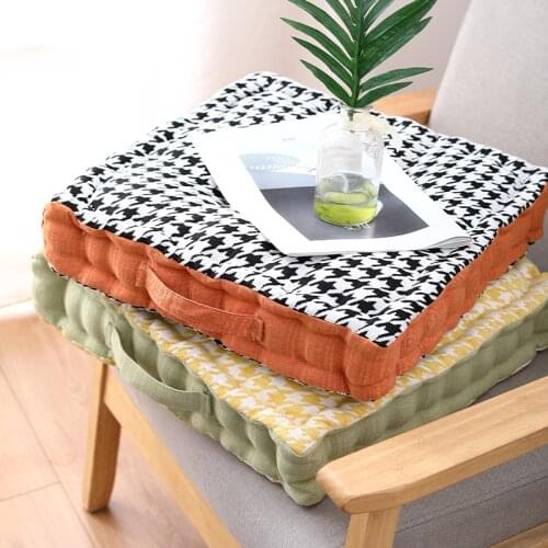 Square Cushion Pillow Hugs Sofa Mat Thicken Office Chair Decorative Cushion Floor Futon Outdoor Cushions Home Decoration