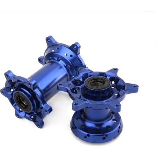 Motorcycles CNC Front Wheel Hub Rear Rims Billet For HUSQVARNA TE FE TC FC 125-501 TX FX 125-450 2017 2018 FS450 2015-2018