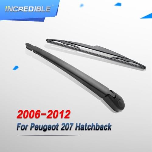 INCREDIBLE Rear Wiper & Arm for Peugeot 207 Hatchback 2006 2007 2008 2009 2010 2011 2012