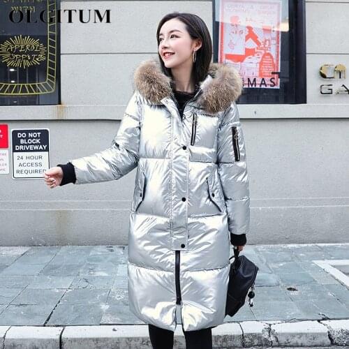OLGITUM Women's Large Down Jackets
