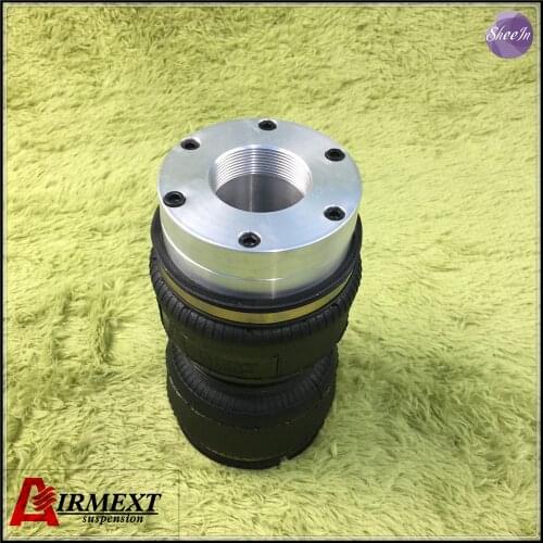 SN120180BL2-TN/Fit TEIN coilover (Thread pitch M53*2-M12)Air suspension Double convolute rubber airspring/airbag shock absorber