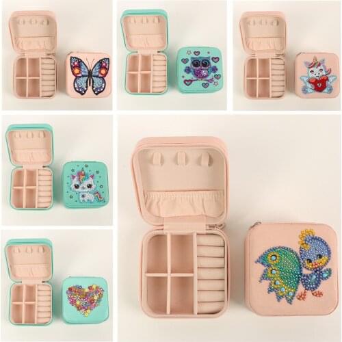 DIY diamond painting jewelry box butterfly pattern embroidery mosaic