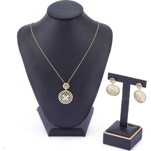 2021 Apr Morocco hot selling accessories wedding jewelry set for women traditional jewelry set copper high quality jewelry set