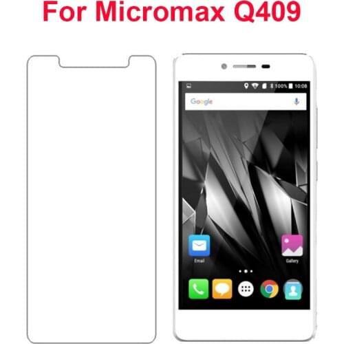 Tempered Glass For Micromax Q409 Screen Protector 2.5D Explosion-proof Clear Front LCD Film For Micromax Q409 Case Glass 5.0inch