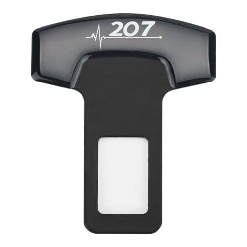 1pcs Car Belt Buckles Safty Belt Alarm Canceler Stopper for Peugeot 207 Accessories