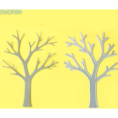 1pc tree trunk stencil metal Cutting die for DIY craft projects Scrapbook Paper Album Papercraft greeting cards decorations