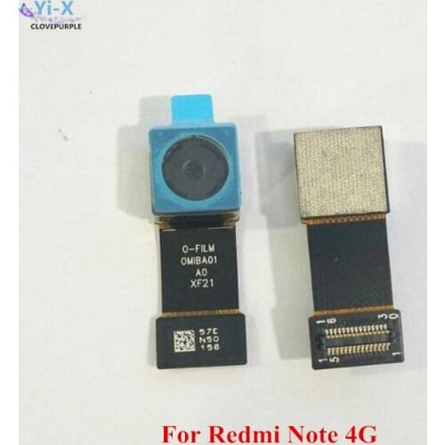 5PCS/Lot New Rear Main Back Camera Module Flex Cable Repair Parts For Xiaomi Redmi Note 4G
