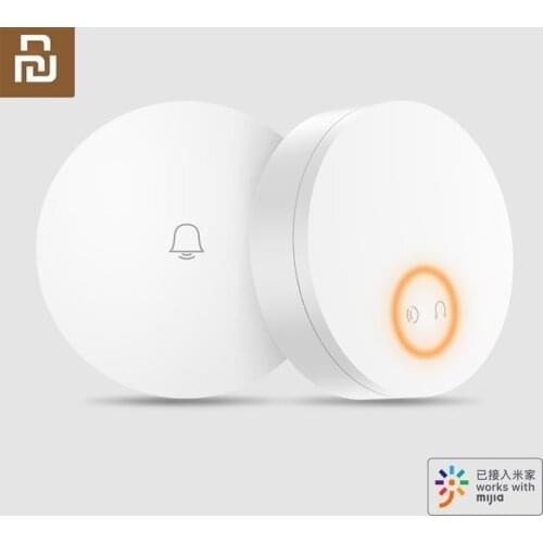 Xiaomi Youpin Linptech self-generating wireless doorbell without battery no wiring power-off memory habits