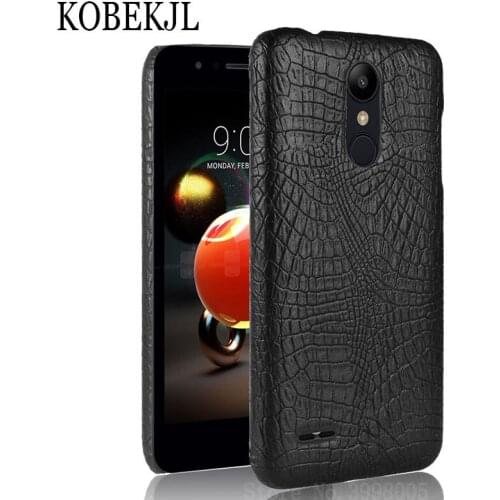 For LG K8 Case LG K8 2018 Case Cover 5.0 Hard Crocodile PU Leather Phone Case For LG K8 LGK8 K 8 2018 X210EM X210 LM-X210EM Case
