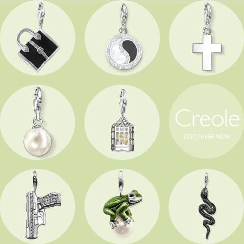 Creole Silver Pendants