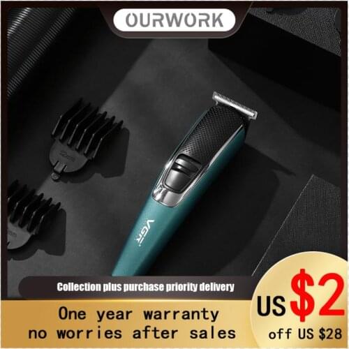 Mens Electric Hair Clipper Carved Oil Head Silent Noise Reduction Fast Charging Long-Lasting Battery Life