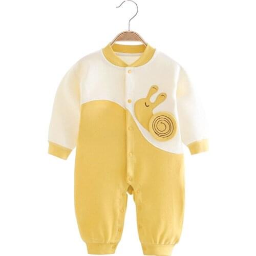 Autumn Baby Clothes Boys Jumpsuit Girls Outfits Korean Newborn Overalls Baby Boys Clothes 0-2Y 4 Color