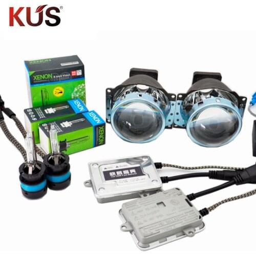 3.0 inch Koito Q5 HD Bi Xenon Projector Lens 55w fast start D2S 5000K xenon kit headlight for D1 D2 D3 D4 Car model modify