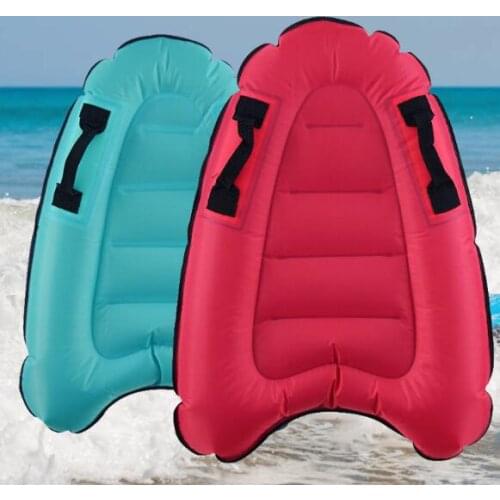 Outdoor inflatable surfboard portable planking adult children learn to travel safe and portable kick board Sea surfboard
