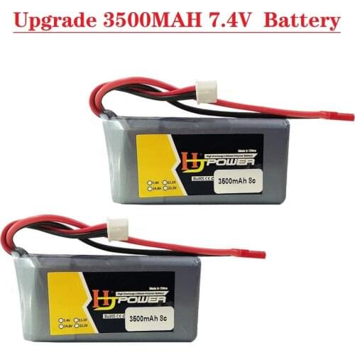 Upgrade 3500MAH 2S 7.4V Rc Lipo Battery for Jumper T12 T16 Open Source Multi-protocol Radio Transmitter rechargeable battery
