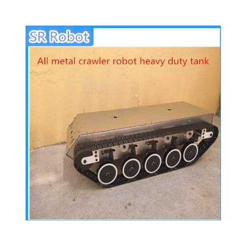 Updated S5 PRO Inspection Robot Smart Tank Car Chassis With All Metal Structure EOD Robot Manned Fire Platform Caterpillar Track