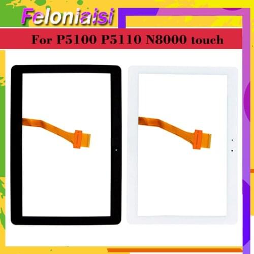 Original 10.1" For Samsung Galaxy Tab 2 P5100 P5110 N8000 N8010 Touch Screen Digitizer Panel Sensor Replacement