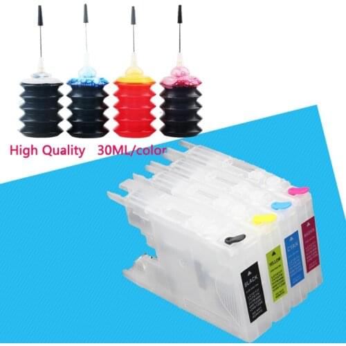 Refillable ink cartridge For Brother LC75 79 lc1240 lc1220 MFC-J6510DW J6710DW J6910DW J5910DW DCP-J525W J725DW J925D with ink
