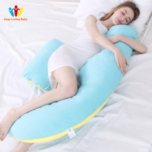 Maternity Pillows for pregnant women Protect Neck Waist Abdomen Legs Hand Women Pregnant Side Sleepers Pillow U Shape