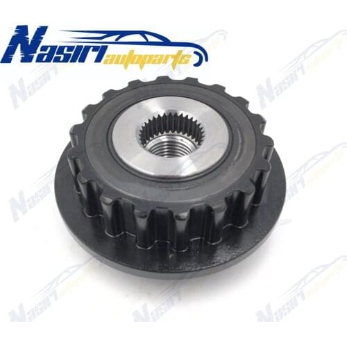 Alternator Clutch Pulley For VW Touarge Multivan T5 Transporter 2.5-5.0L 2002-2010 #113417755 070903201 070903201C 070903201E