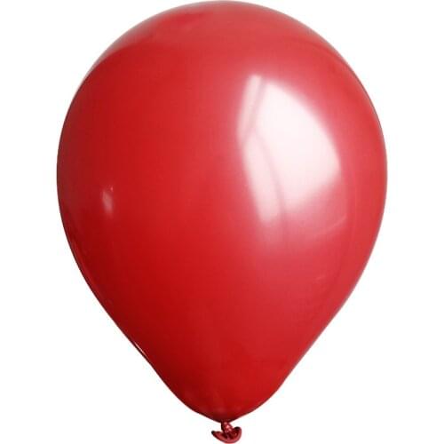 Wedding room layout rising air ball wedding confession decoration 10 inch gem red pomegranate red 100pcs/set