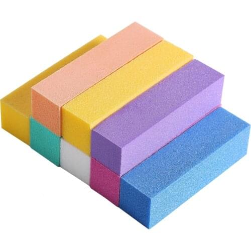 Taoye teemo 2/5pcs/set Nail Art Buffer Sanding Block Buffs Professional Nail Files Polishing Tools Pedicure Manicure Accessories