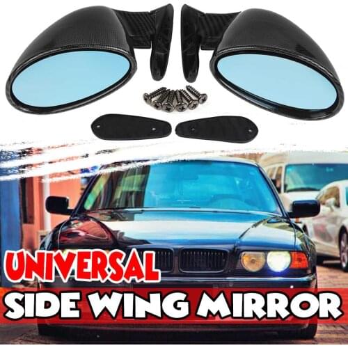 Universal California Classic 2x Car Side Door Wing Side Mirror Rear View Mirror For BMW E90 E91 E92 E93 M3 G20 G28 G30 G38