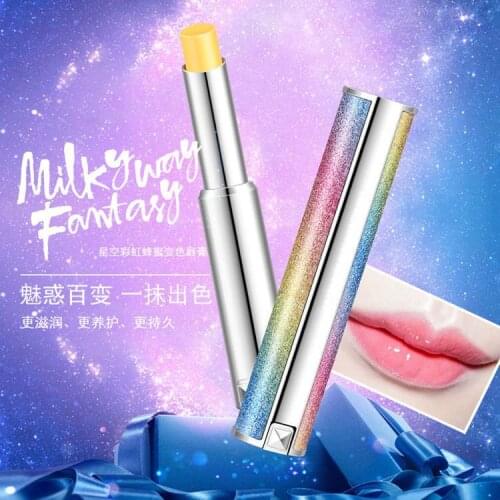 Color changing starry sky Waterproof Lipstick Lasting Matte Lipstick Moisturizing Water-Resistant Lipstick Valentines Day gift