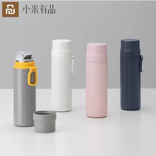 Youpin 450ml Stainless Steel Water Bottle Men Women Lightweight Thermos Vacuum MIni Cup Camping Travel Outdoor for Insulated Cup