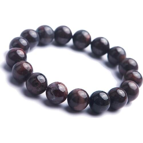Genuine Natural Sugilite Stone Women Jewelry Crystal Beads Stretch Charm Bracelet 12.5mm