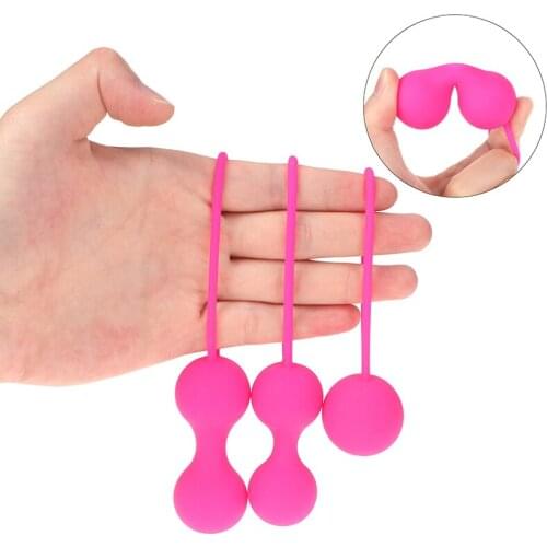 1 Pieces Silicone Smart Ball Vibrator Kegel Ball Ben Wa Ball Vagina Tighten Exercise