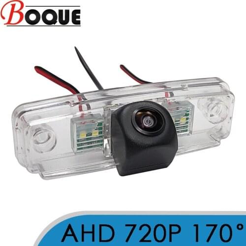 BOQUE 170 Degree 1280x720P AHD Car Vehicle Rear View Reverse Camera for Subaru Impreza Tribeca Forester Outback Legacy Liberty