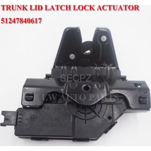 Luggage rear back Trunk Lid Latch Lock Actuator TAILGATE BOOT MECHANISM for bmw e46 e60 e63 e64 e82 e88 e90 e92 z4 51247840617