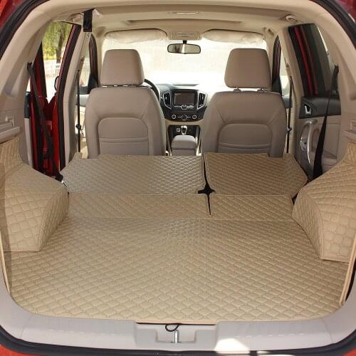 No Odor Wholy Surrounded Waterproof Non Slip Car Trunk Mats Durable Carpets for Cadillac SRX Volvo XC90 Ford Explorer