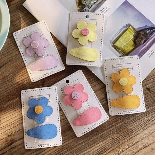 2 Pcs/Set Children Cute Sweet Hollow Flower Ornament Hair Clips Girls Lovely Alloy Barrettes Hairpins Kids Hair Accessories